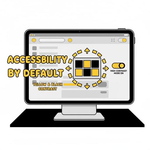 Focus ring mockup and high-contrast swatches