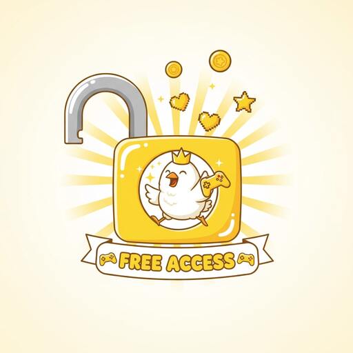 Open lock symbolizing free access