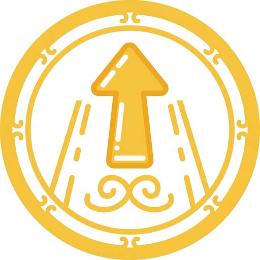 Decorative lane icon