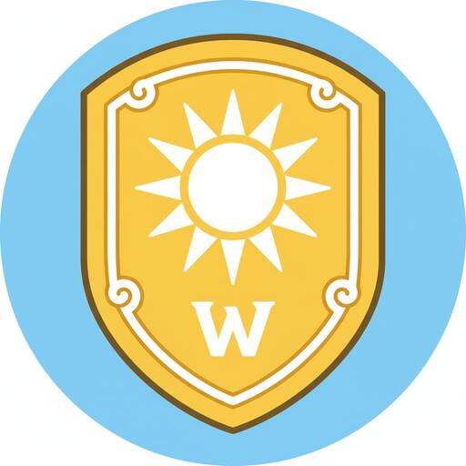 Decorative shield icon