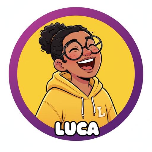 Avatar of player Luca, laughing