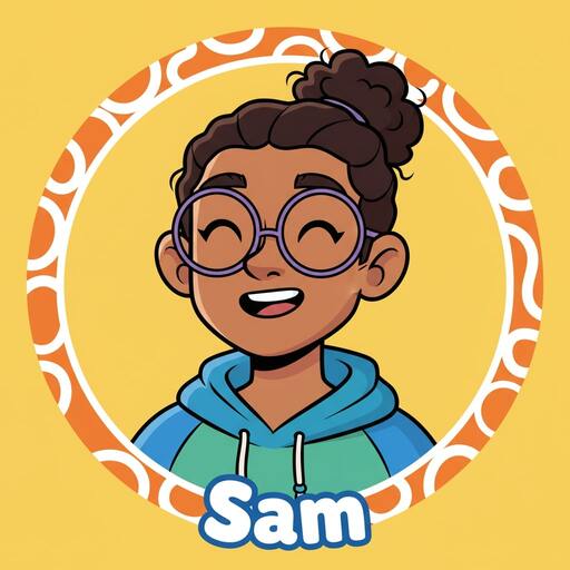 Avatar of player Sam, smiling