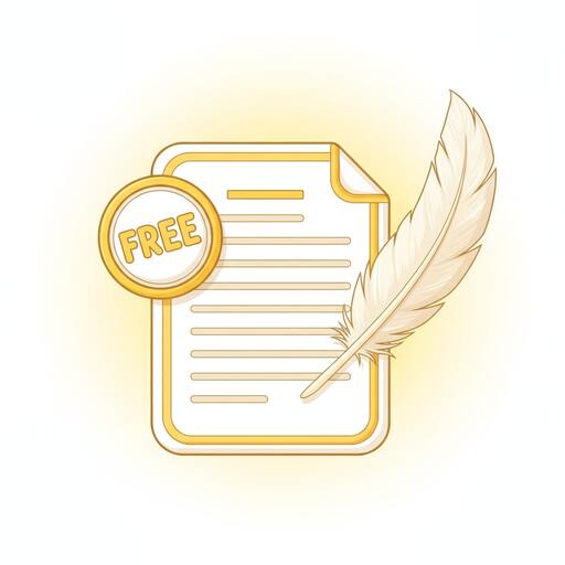 Friendly badge reading truly free