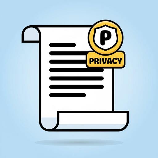 Shield icon representing privacy care