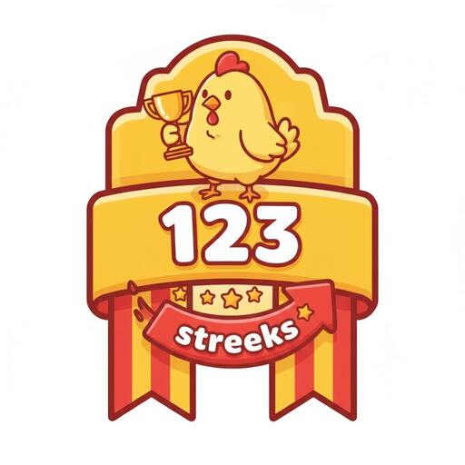 Ribbon icon hinting score and streaks